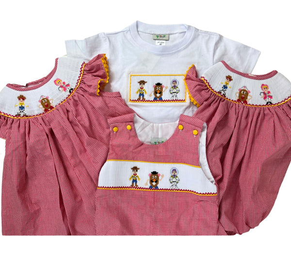 Smocked Toy Dress