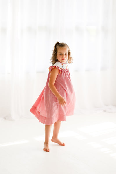 Smocked Toy Dress