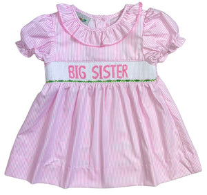 smocked big sister dress Big Sister Dress – Magnolia Steel by HCS