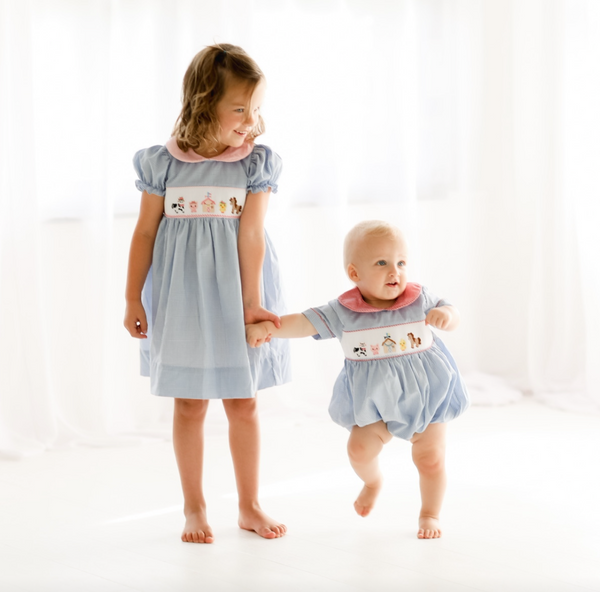 Smocked Farm Dress