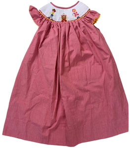 Smocked Toy Dress