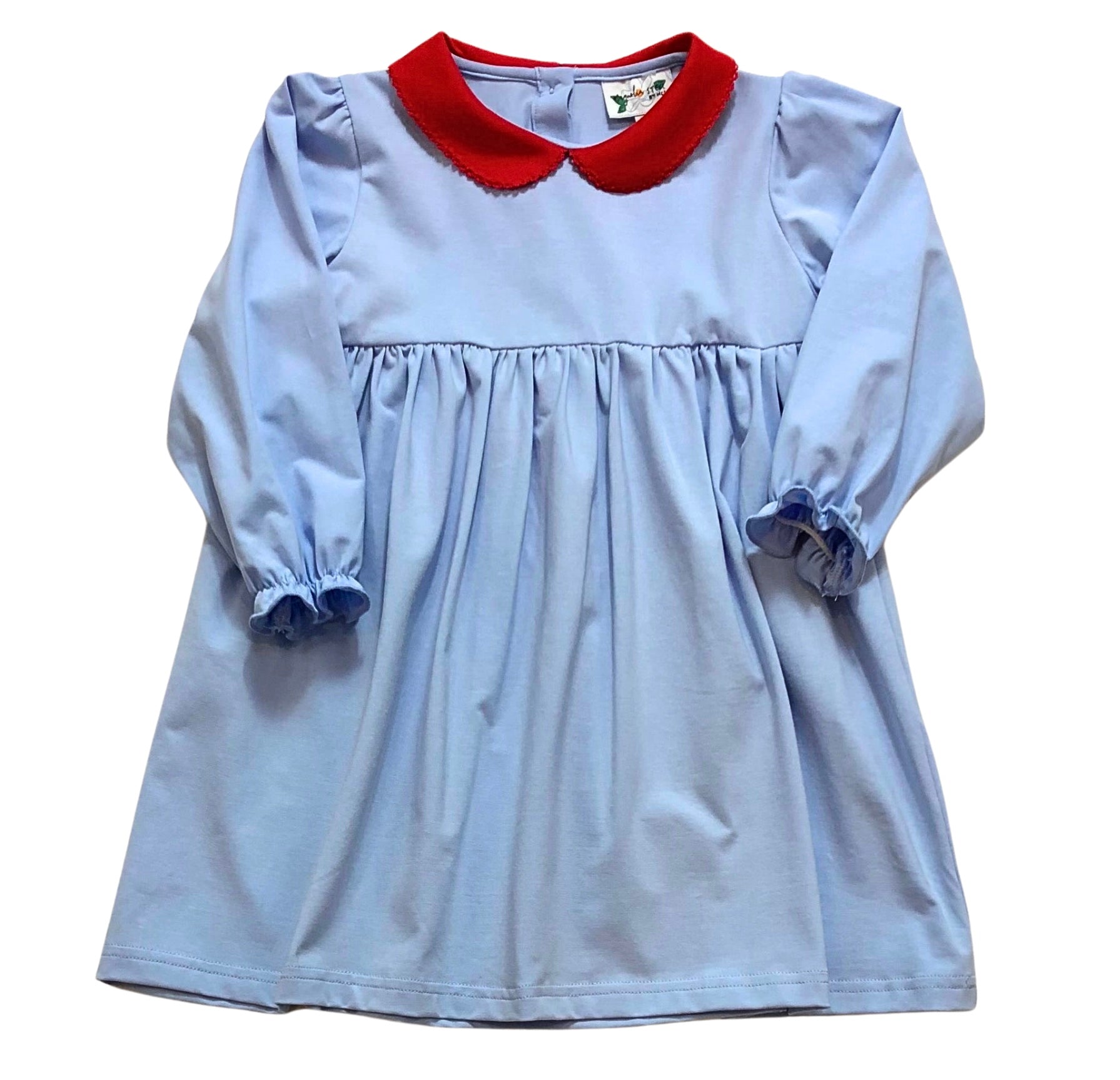 Light Blue and Red Dress Magnolia Steel by HCS Light Blue and Red Dress Magnolia Steel by HCS