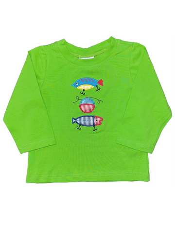 Green Fishing Long Sleeve