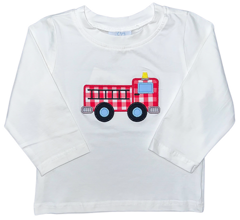 Fire Truck Long Sleeve T-shirt