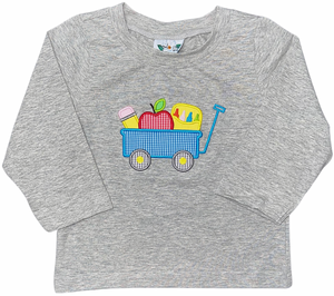 School Supply Wagon Long Sleeve