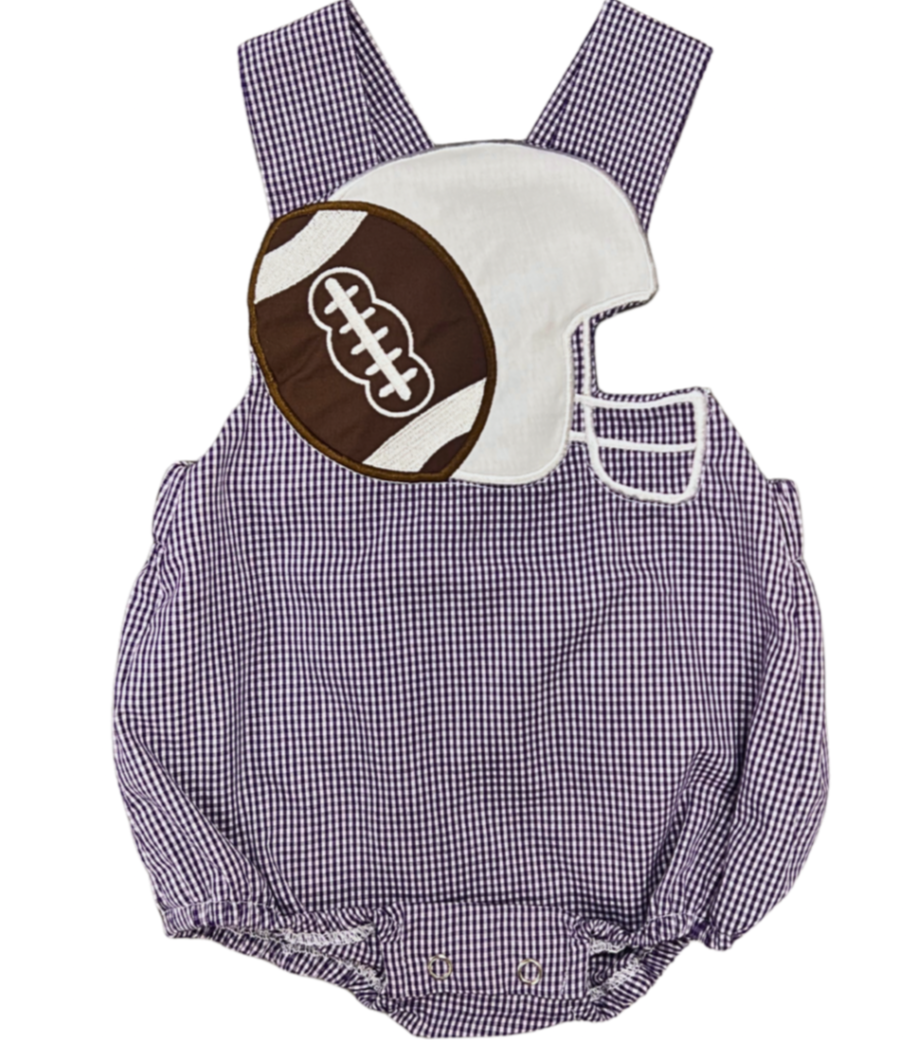 Purple Football Helmet Bubble – Magnolia Steel by HCS