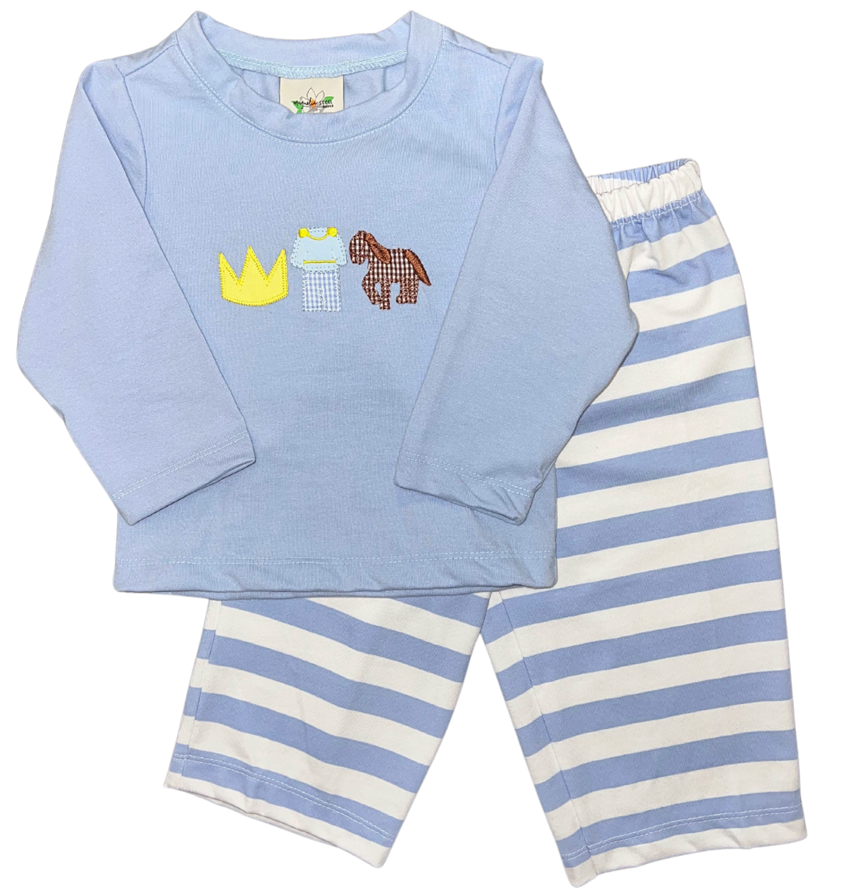 Prince Applique Pant Set