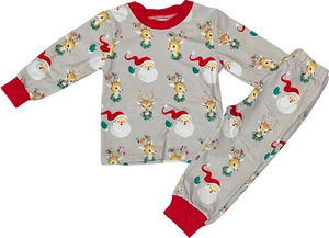 Santa Deer 2pc