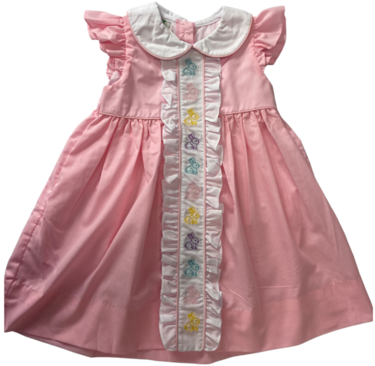 Pink Bunny Ribbon Dress